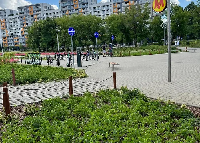 公寓 Metro Slodowiec Free Parking *